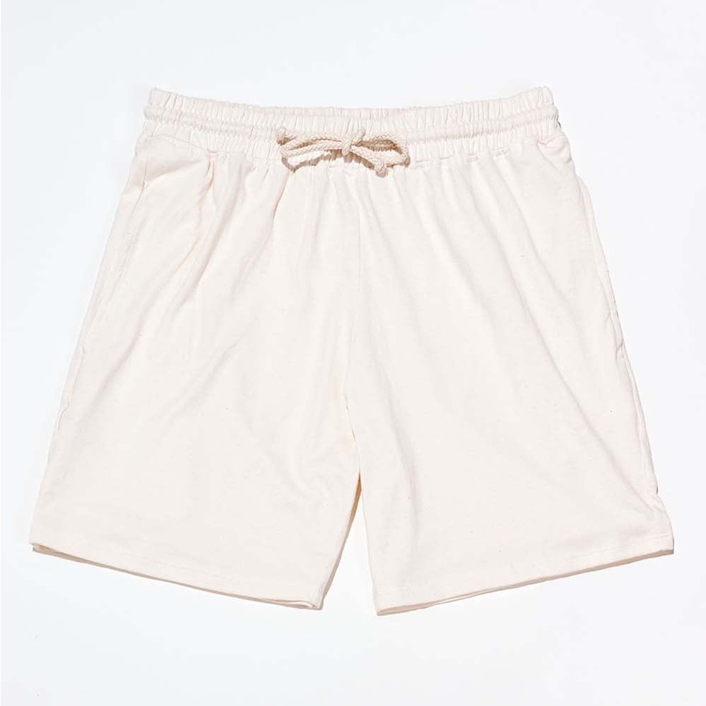 Harvest & Mill Organic Athletic Shorts in Natural